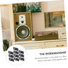 DOITOOL 10pieces Speaker Hanger Plate Mounting Brackets for Surround Sound Speakers Easy Wall Installation for Home Theater Systems view 4