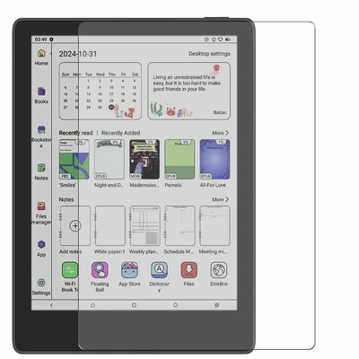 Puccy 3 Pack Screen Protector, compatible with Meebook M8C 7.8" TPU Film Guard Not Tempered Glass Protectors