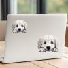 100 PCS Great Pyrenees Cup Stickers Smooth Surface Use Stickers for Computer Scrapbooking Cup Water Bottle 1.5"/3.75cm Sticker for Man Boys Kids, Funny Gifts for Pet Owner view 4