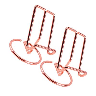 Angoily 1set Elegant Rose Gold Tablet Racks Phone Holders for Desktop Use Practical Design for Home Office Hands Support for Phones Tablets