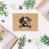 100 PCS German Wirehaired Pointer ipad Stickers Easy Application Stickers for Water Bottle Cup Laptop 1.5"/3.75cm Sticker for Man Children Kids, Funny Gifts for Pet Owner view 2
