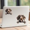100 PCS German Wirehaired Pointer ipad Stickers Easy Application Stickers for Water Bottle Cup Laptop 1.5"/3.75cm Sticker for Man Children Kids, Funny Gifts for Pet Owner view 4