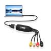 XiaoYiShuo RCA Video Capture Card, USB 2.0 VHS to Digital Converter, DVD RCA to USB Audio Converter,Convert Digital from VHS VCR Mini DV for Conversion from Videotape to Computer Storage view 1