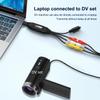 XiaoYiShuo RCA Video Capture Card, USB 2.0 VHS to Digital Converter, DVD RCA to USB Audio Converter,Convert Digital from VHS VCR Mini DV for Conversion from Videotape to Computer Storage view 4