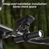 Adjustable Computer Mount Strong Secure Road Bike Mount for Cycling Data Viewing (Titanium) view 3