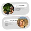 Angoily Camera Lens Pouch Bag and Shockproof Protective Case for Lens Lightweight Storage Pouch Strap for Easy Carrying view 4