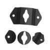 DOITOOL 20pcs Flat Hooks for Hanging Speakers Wall Mount Bracket Keyhole Speaker Holders Iron Hanger Accessories view 2