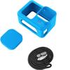 Silicone Case for GoPro Hero 13 Action Camera,Silicone Rubber Soft Case Protector Cover with Lens Cover Cap Lanyard Accessories Bundle Kit for Hero 13 Black Action Camera (Blue) view 1