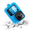 Silicone Case for GoPro Hero 13 Action Camera,Silicone Rubber Soft Case Protector Cover with Lens Cover Cap Lanyard Accessories Bundle Kit for Hero 13 Black Action Camera (Blue) view 3