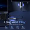 2025 Upgraded Wireless HDMI Transmitter and Receiver 328FT/100M, LED Display, 4K Decode 1080P@60Hz Ultra HD Video Output, Plug&Play 5G+2.4G for Video and Audio to Monitor from PC/Projector/TV Box view 2