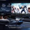 2025 Upgraded Wireless HDMI Transmitter and Receiver 328FT/100M, LED Display, 4K Decode 1080P@60Hz Ultra HD Video Output, Plug&Play 5G+2.4G for Video and Audio to Monitor from PC/Projector/TV Box view 3