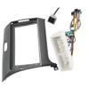 QIDALASER 9 Inch Car Frame Fascia Adapter for KIA Cerato K3 Forte Shuma 2012-2019 Android Radio Dash Fitting Panel Kit (LHD Cable 16-19) view 3