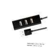 DOITOOL 1pc USB Hub Port Splitter Adapter High-Speed USB for Laptop Compatible Multiple Devices Lightweight and Portable for Use view 2