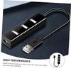 DOITOOL 1pc USB Hub Port Splitter Adapter High-Speed USB for Laptop Compatible Multiple Devices Lightweight and Portable for Use view 3