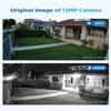 4COVR 12MP Security Camera System, 4Pcs 12MP IK10 Vandal-Proof Dome PoE IP Camera with Mic, AI Human Vehicle Detection, 8CH H.265 NVR with 2TB HDD, IP67 Home Weatherproof Outdoor, LY54AXAM0804 view 2