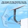 STARSIKI Precision Starlink Gen3 Antenna Mount  Multi-Angle Adjustable, Robust Aluminum Adapter for Wall/Roof/Balcony/Boat Installations (Optimized Signal & Quick Setup)-White view 3