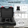 Crush ABS Satellite Travel Case, Water Compact & Lightweight, Holds Mini Dish, Adapter, Cable for Travel view 4