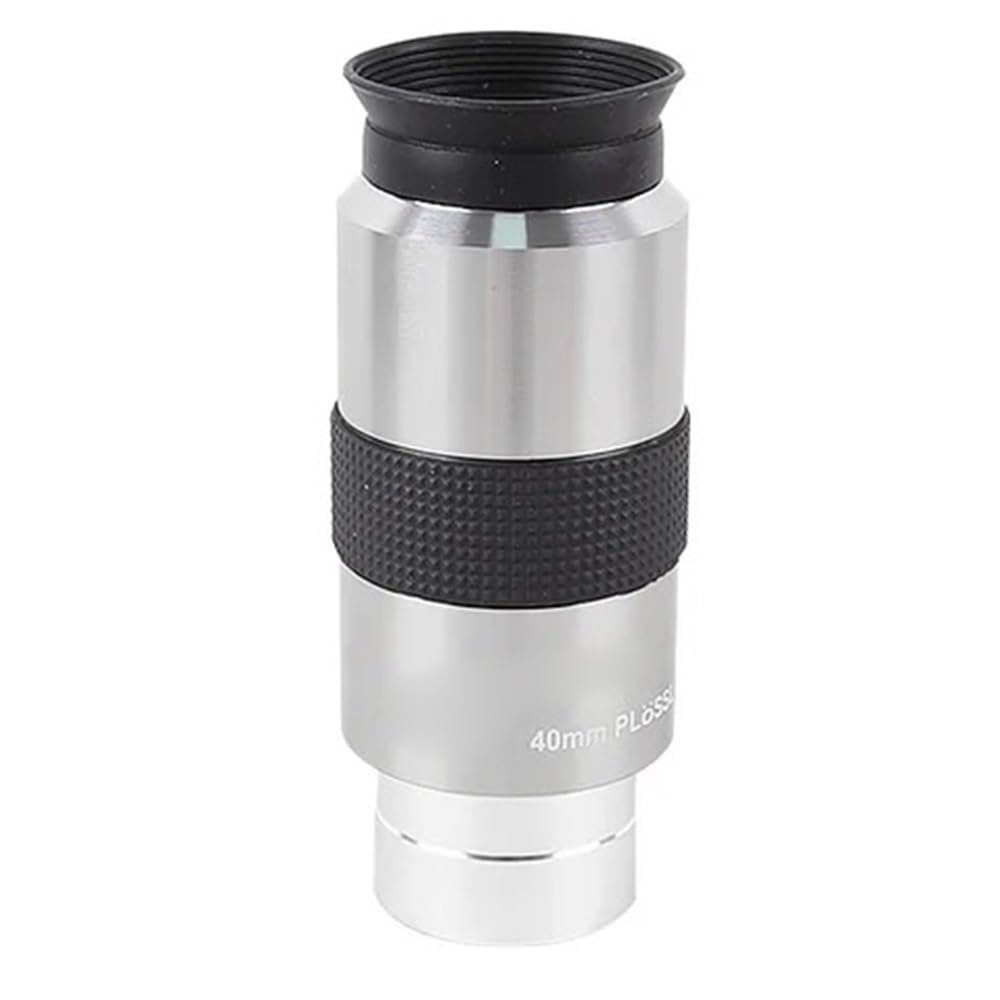 1.25" 4mm 6mm 9mm 12mm 15mm 32mm 40mm and 2X Barlow Lens Fully Multi-Coated Metal Telescope Eyepiece(40mm)