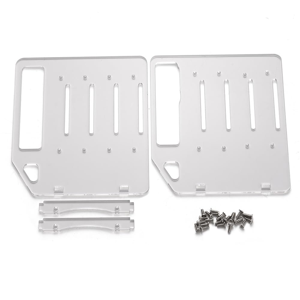 Hard Drive Rack: Hard Drive Bracket, Hard Drive Bracket Enclosure for Multiple 3.5 Hdds Hard Drive Cage, DIY Cooling Solution, Rack Mount Hard Drive Cage (4 Bay)