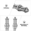Happyyami 6PCS 1/4-3/8 Screw Adapter Set for Camera Tripods and Light Stands Cold Shoe and Hot Shoe Mount Conversion Metal Spigot Accessories for Photography Equipment view 2
