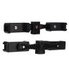 donanfe Cell Ph Double Clip Stand Mount Tablet Hands Clamp Adapter with Base for Live Streaming and Video Calls, Lightweight and Design for Easy Use view 3