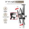 ELUKHT Universal TV Stand Full Motion Rotation Tilt Swivel TV Mount - LCD TV 360 Degree Rotating Frame, Floor Stand Partition Rotating Frame, TV Cabinet Rotating Base, LCD TV Pa,66 view 4