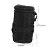 ARTIBETTER Waterproof Shockproof DSLR Camera Lens Pouch Bag Sturdy Nylon Protective Case for Photography Gear for Travel and Outdoor Use view 2