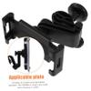 Angoily Adjustable Tablet Holder for Universal Fit for Tablets and Smartphones Convenient Design Travelers Sturdy Black Material view 4