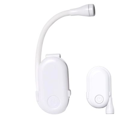 Peosaard Book Light, Reading Light, 3 Color Temperatures Stepless Dimming Book Light, Clip on/Standing Reading Lamp, Rechargeable Book Reading Light, Reading Lamp