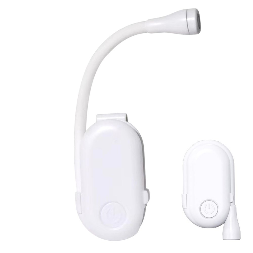Peosaard Book Light, Reading Light, 3 Color Temperatures Stepless Dimming Book Light, Clip on/Standing Reading Lamp, Rechargeable Book Reading Light, Reading Lamp