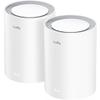 Cudy Dual Band BE3600 WiFi 7 Wi-Fi Mesh System, 3.6 Gbps 160 Mhz, Coverage up to 2100 Sq.ft, 3 Gigabit Ports, Multi-VPN Compatible, Cudy APP Control(M3600 2-Pack) view 1