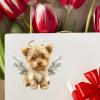 100 PCS Yorkie Journaling Stickers Long-Lasting Durability Sticker for Tumbler Book Laptop 1.5"/3.75cm Stickers for Boys Children Teens, Funny Gifts for Pet Owner view 3