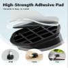 6 Pack Magnetic Cable Clips [Cable Smooth Adjustable] Cord Organizer - Cuworlis Adhesive Wire Holder, Under Desk Cord Holder Keeper for Home Office Desk Phone Car Wall Desktop Nightstand Cabinet view 4