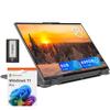 Lenovo Yoga 7 16" 2.5K 2-in-1 Touchscreen Laptop, Intel i5-1240P, 8GB RAM, 800GB Storage (512GB SSD +288GB Docking Station Set), Iris Xe Graphics, Backlit Keyboard, Win 11 Pro, Storm Grey view 1
