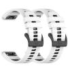 2Pack Sport Bands Compatible with Garmin Descent X50i Soft Silicone Breathable Replacement Wristbands (White) view 1