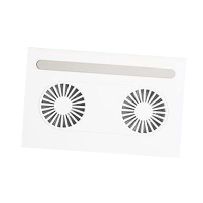 Angoily High-Performance Laptop Cooling Pad Stand 2 Fans Lightweight Notebook Cooling Rack Multipurpose Laptop Support