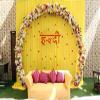 Mehendi & Haldi Function Sign Board  Ideal for Home & Venue Decoration view 1