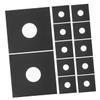 BRIGHTFUFU 12pcs Kraft Paper Vinyl Record Sleeves Timeless Design Quality Protection Damage Resistant view 1