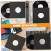 BRIGHTFUFU 12pcs Kraft Paper Vinyl Record Sleeves Timeless Design Quality Protection Damage Resistant view 3