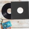 BRIGHTFUFU 12pcs Kraft Paper Vinyl Record Sleeves Timeless Design Quality Protection Damage Resistant view 4