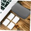 Angoily 8sheets Portable Memory Card Case with Zipper Slots Storage Organizer for Cards Durable and Lightweight Holder for Easy Access and Protection view 4