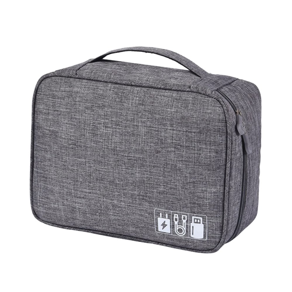 Angoily Portable Digital Accessories Organizer Cable Charger Storage Fade-resistant for Friends Family