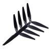 for HQ Macroquad Prop 10X5X3 9X5X3 1050/9050 10inch 9 inch 3 Blades Black Carbon Reinforced Nylon Propeller for RC FPV Drones(4PCS10x5x3(2CW 2CCW)) view 1