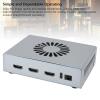 ASHATA 2K 144hz HDMI Audio Extractor Converter, DMA Fuser Synthesizer, Dual Signal Integration, DMA Fuser Combiner HDMI Overlayer Synthesizer for Gaming Video Conferencing view 2