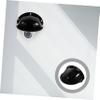 MOLUCKFU 2pcs Weatherproof Outdoor Camera Cover Black Waterproof Shade for Security Camera Protection Rain Sun and Dust Resistant for Courtyards and Gardens view 3