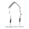 Angoily Adjustable Camera Shoulder Strap for DSLR Universal Camera Neck Strap Shock Absorption Comfortable Design for Photographers Black view 2