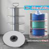 WLCGYD Heavy Duty Electric Wire Spool Rack, 3/4 Tier Adjustable Industrial Cable Reel Organizer - Stainless Steel Frame, 500lbs Capacity, for Workshop, Garage & Construction Sites(4 Tier a) view 4