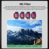 Drone Filters Set, CPL ND8 ND16 ND32 ND64 Filter for RC Drone, Optical Glass Multi Coated Drone Filters with Storage Box view 3