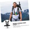 Happyyami Action Camera Chest Harness Camera Grip Phone Chest Harness Quick Release for Outdoor Photography view 2