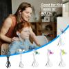 WAHUWAY Earbuds Bulk Kids Classroom Headphones, Multi Color, 60 Pack view 3